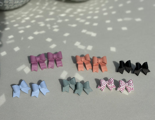 Mini Bow Studs